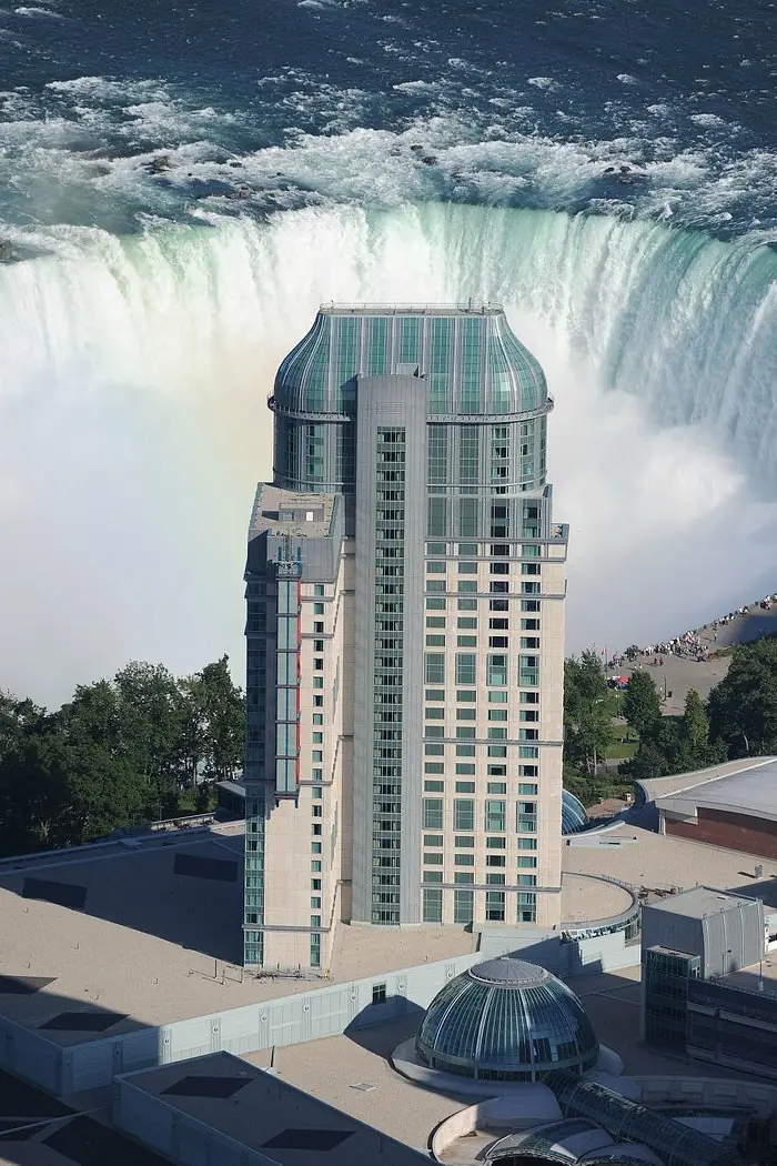 Fallsview Resort Casino overlooking Niagara Falls